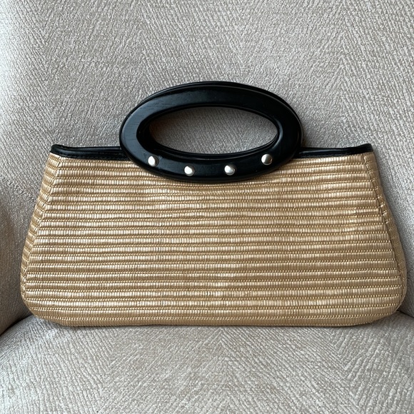 LOFT Handbags - Loft Straw Clutch